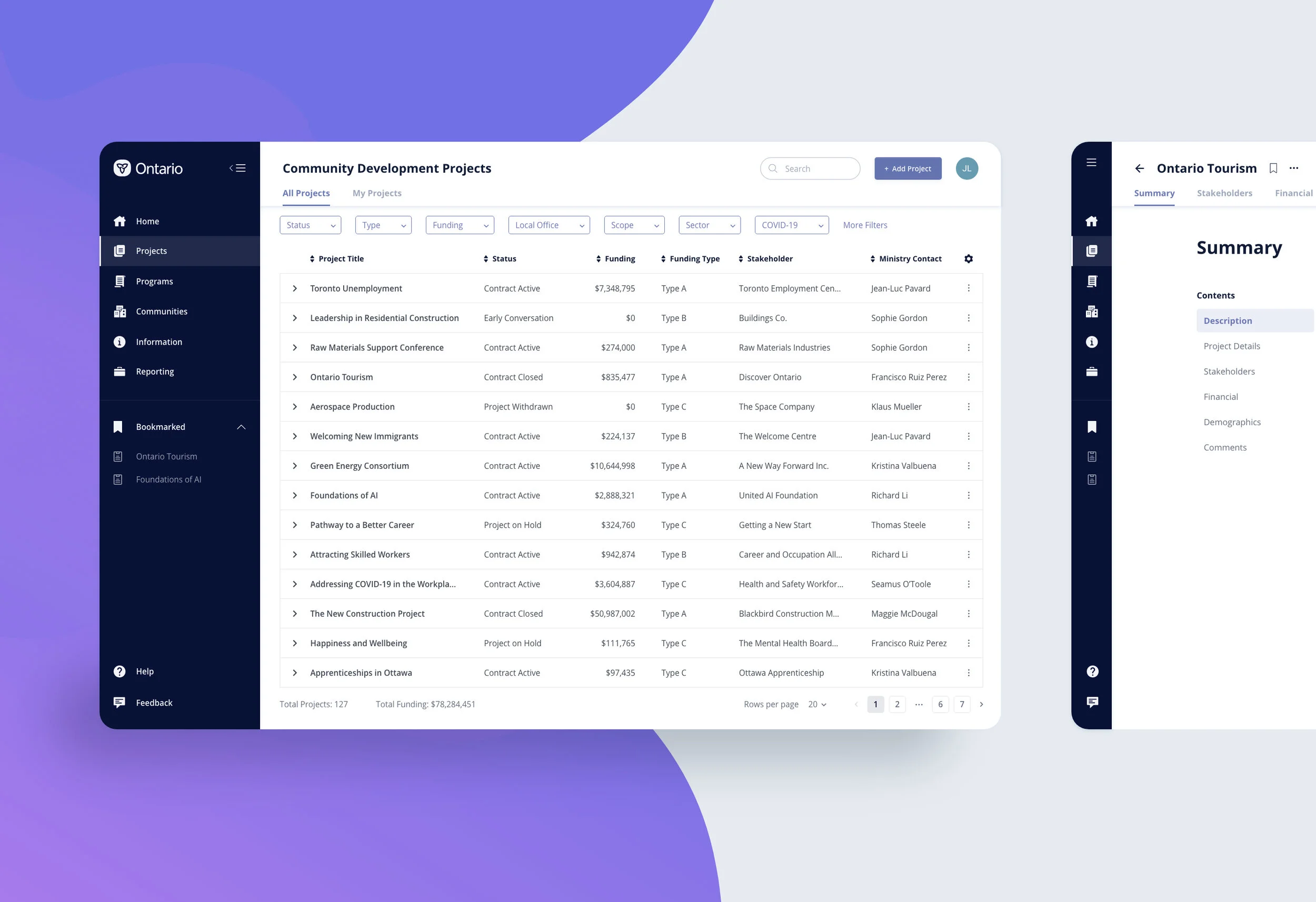 Community Development Tool